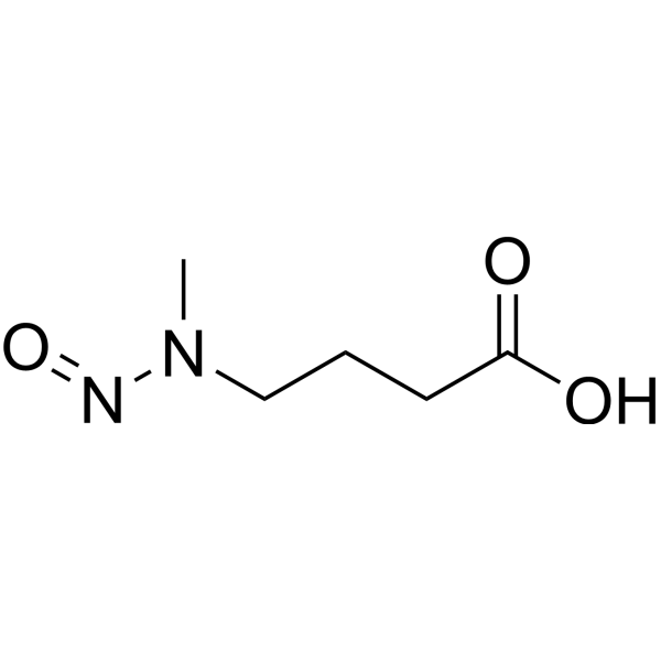 N-Nitroso-N-methyl-4-aminobutyric acid 61445-55-4